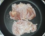 鶏もも肉シメジの簡単バジルチーズソース作り方10写真