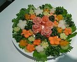 生アトランのフラワーサラダ(*´∀`)♪作り方5写真