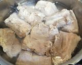 そーき（豚軟骨）の煮物　活力なべ作り方3写真