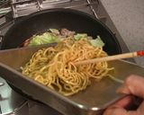蒸したて麺のソース焼きそば♪作り方7写真