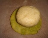 玉露緑茶入りメロンパン作り方9写真