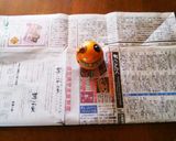 新聞紙を使ってちぃサイズケーキの型作り♪作り方8写真