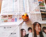 新聞紙を使ってちぃサイズケーキの型作り♪作り方9写真