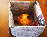 新聞紙を使ってちぃサイズケーキの型作り♪作り方19写真
