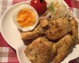 カレー風味♫鶏むねのクレソル焼き*作り方3写真