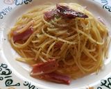 時短パスタと冷凍菜の花でペペロンチーノ作り方11写真