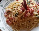 時短パスタと冷凍菜の花でペペロンチーノ作り方10写真