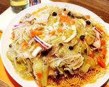 鍋料理の〆しめが簡単皿うどんに大変身。作り方5写真