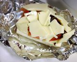 簡単！塩昆布トマトの豆腐チーズ焼き作り方5写真