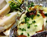 簡単！塩昆布トマトの豆腐チーズ焼き作り方7写真