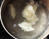 豆腐の山芋すいとん！鍋や風邪の時に！作り方2写真