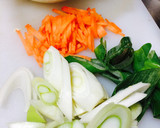 残り野菜と生姜で♪とろりんスープ作り方1写真