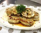 節約！ レンコンはさみ焼き 梅風味作り方9写真