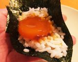 卵黄醤油漬けで「卵かけ手巻きごはん」作り方4写真