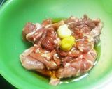 低糖質＊豚こま唐揚げ＊作り方1写真