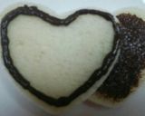 バレンタインデー☆ハートのチョコサンド♪作り方8写真