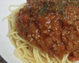 ぱぱっと！ミートソーススパゲッティ作り方4写真