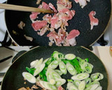 ふんわり卵と豚肉の中華オイスター炒め作り方4写真