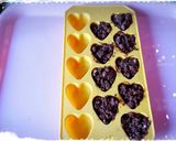 ♡バレンタインに♪えびせん入りチョコ♡作り方5写真