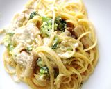エリンギクリームパスタ作り方8写真