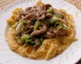 ふんわり卵と豚肉の中華オイスター炒め作り方6写真