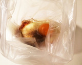 鶏モモ肉を 玉子衣焼きで ネギソース添え作り方2写真