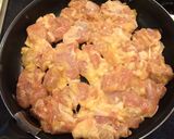 鶏モモ肉を 玉子衣焼きで ネギソース添え作り方7写真