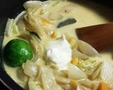 マスカルポーネと豆乳のシチュー作り方8写真