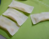 簡単！お餅のマキマキ揚げ作り方3写真