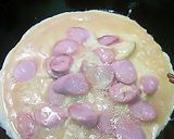 魚肉ソーセージオムレツ作り方3写真