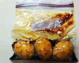 ジプロックで煮玉子☺伊勢うどんのタレ味作り方3写真