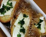 とろっとチーズのオニオングラタンスープ作り方6写真