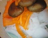 牡蠣とひらひら大根人参♪の味噌鍋作り方5写真