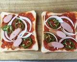 朝食にオススメ！我が家のピザトースト♪作り方2写真