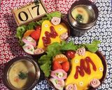 【簡単】キャラ弁 艶の有る薄焼き卵作り方10写真