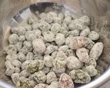 キラキラお豆と、豆腐のシフォンケーキ♪作り方1写真