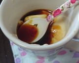 簡単◎レンジでマグカッププリン◎作り方4写真