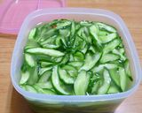 きゅうりの辛味漬け作り方4写真