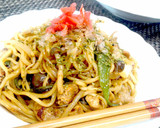 ピリッと旨辛【焼き豚ソース焼きそば】作り方11写真