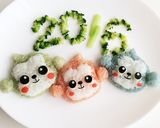 おさるちゃん＊キャラ弁作り方9写真