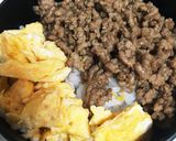 小６が作る！そぼろ丼作り方10写真