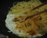 瓶詰めウニのクリームスパゲッティ作り方7写真