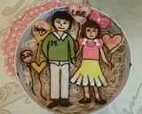 バレンタイン☆プレゼントに似顔絵クッキー作り方7写真