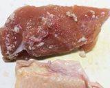 鶏むね肉のチーズロールタレ漬け作り方1写真