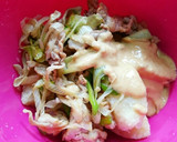 じゃがいもと豚肉の味噌マヨ和風サラダ作り方9写真