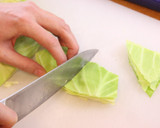 キャベツと鶏むね肉の甘辛香ばし炒め作り方3写真