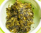ご飯のお供②「高菜炒め」作り方2写真