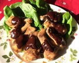 バレンタイン♥ショコラチキンとサラダ菜作り方10写真