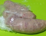 ノンメタポークソーセージグリル&エッグ作り方1写真