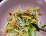 簡単☆冬野菜のチョレギ風サラダ作り方2写真